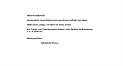 Desktop Screenshot of fahrschule-le.de
